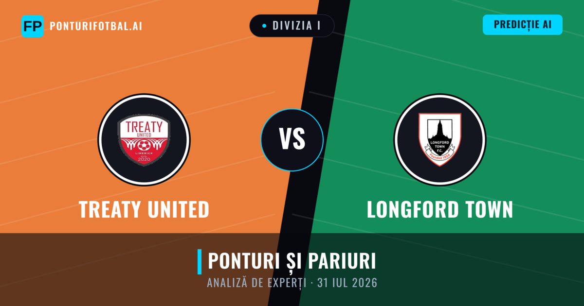 Treaty United vs Longford Town — pronostic și avancronică meci
