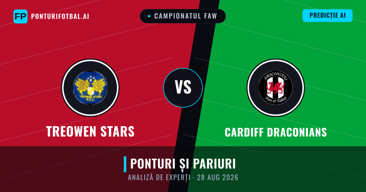 Treowen Stars vs Cardiff Draconians — pronostic și avancronică meci