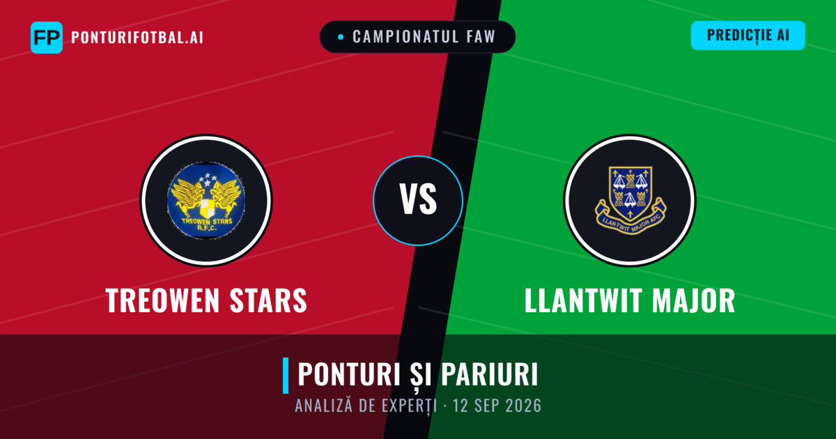 Treowen Stars vs Llantwit Major — pronostic și avancronică meci