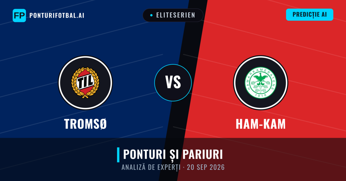 Tromsø vs Ham-Kam — pronostic și avancronică meci