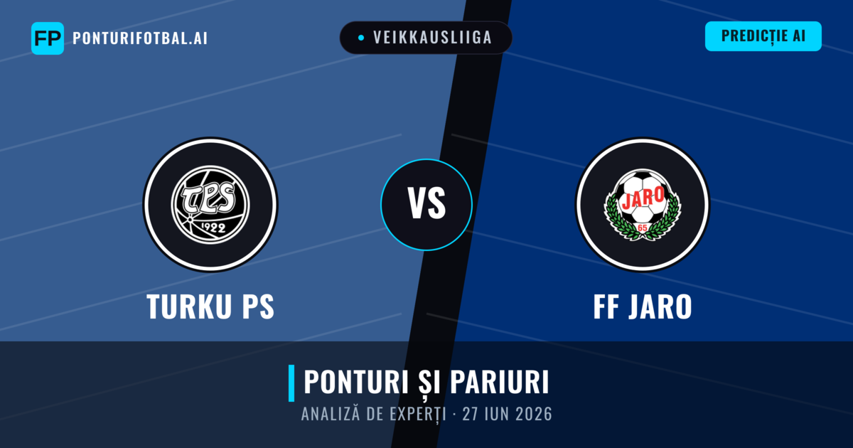 Turku PS vs FF Jaro — pronostic și avancronică meci