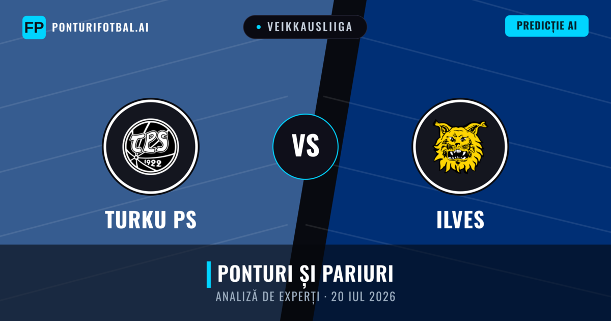 Turku PS vs Ilves — pronostic și avancronică meci