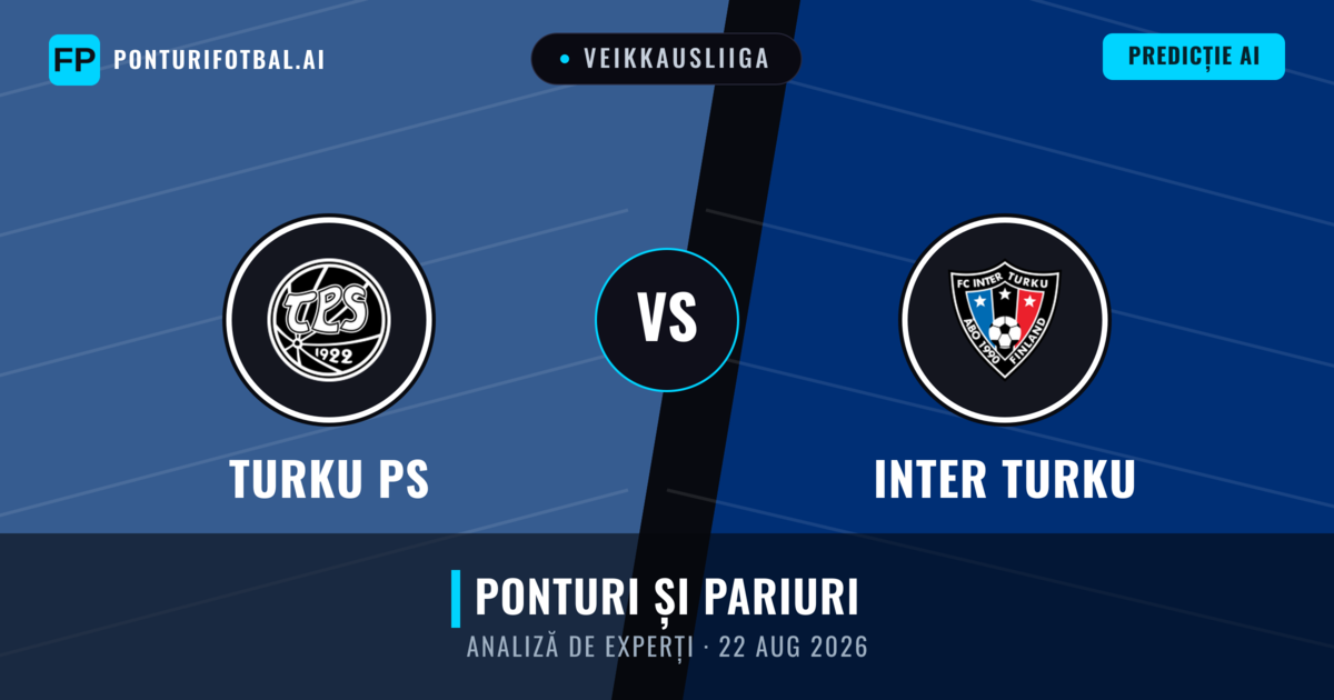 Turku PS vs Inter Turku — pronostic și avancronică meci