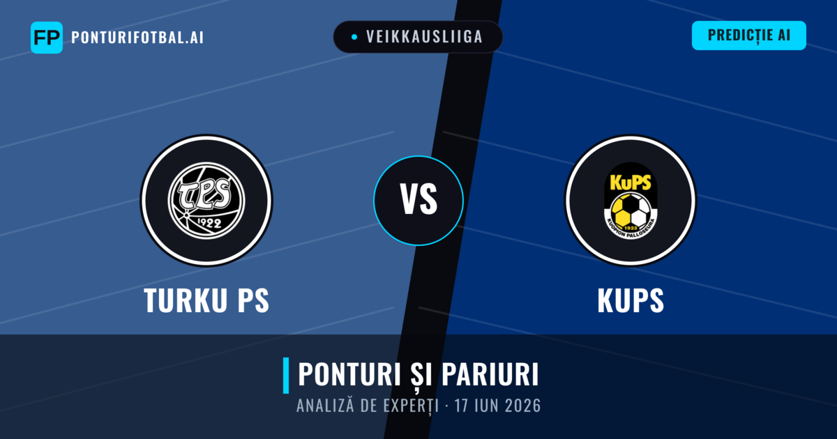 Turku PS vs KuPS — pronostic și avancronică meci