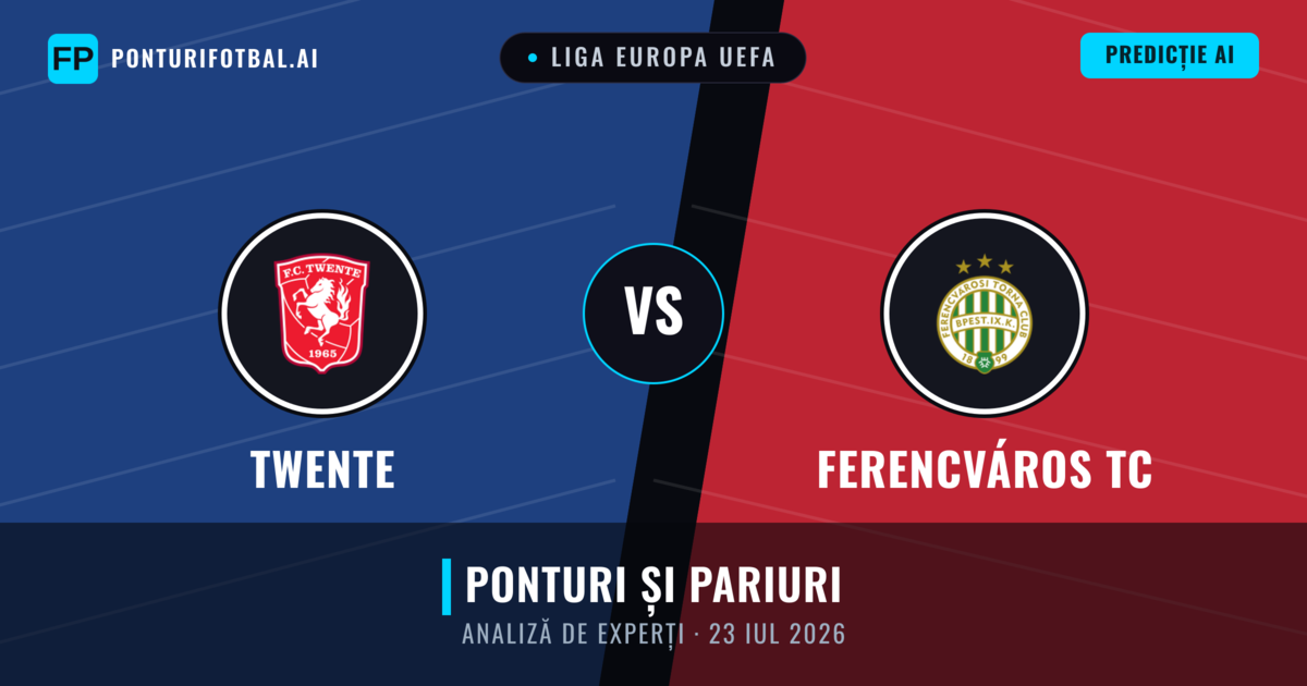 Twente vs Ferencváros TC — pronostic și avancronică meci