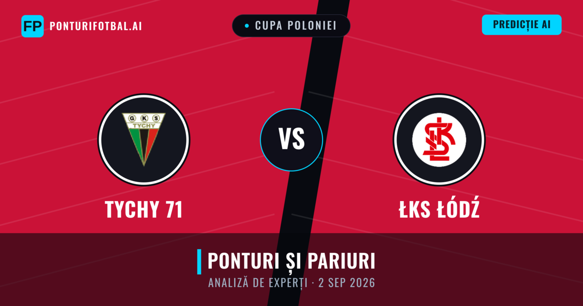 Tychy 71 vs ŁKS Łódź — pronostic și avancronică meci