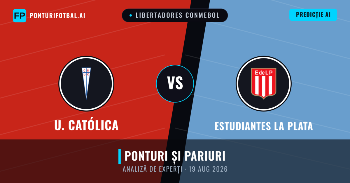 U. Católica vs Estudiantes La Plata — pronostic și avancronică meci