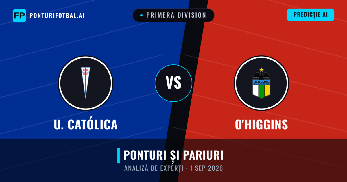 U. Católica vs O'Higgins — pronostic și avancronică meci