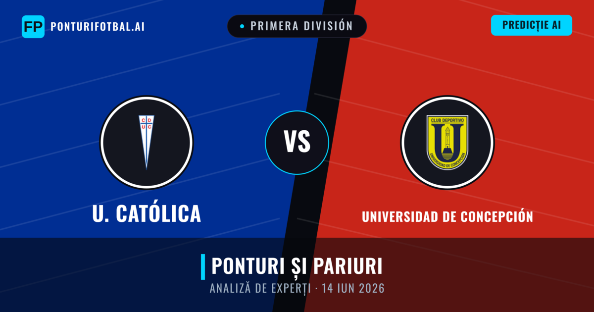 U. Católica vs Universidad de Concepción — pronostic și avancronică meci
