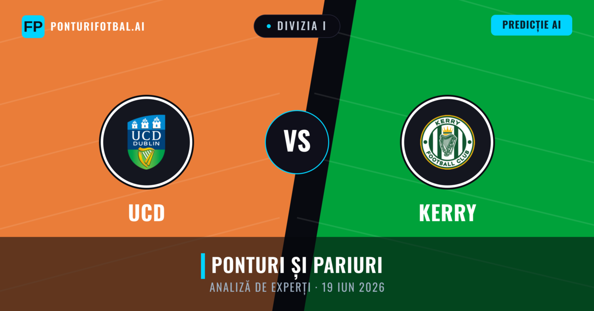 UCD vs Kerry — pronostic și avancronică meci
