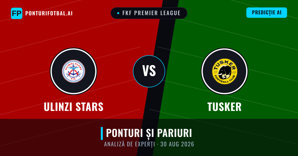 Ulinzi Stars vs Tusker — pronostic și avancronică meci