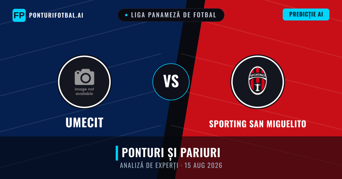 UMECIT vs Sporting San Miguelito — pronostic și avancronică meci