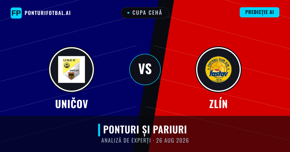 Uničov vs Zlín — pronostic și avancronică meci