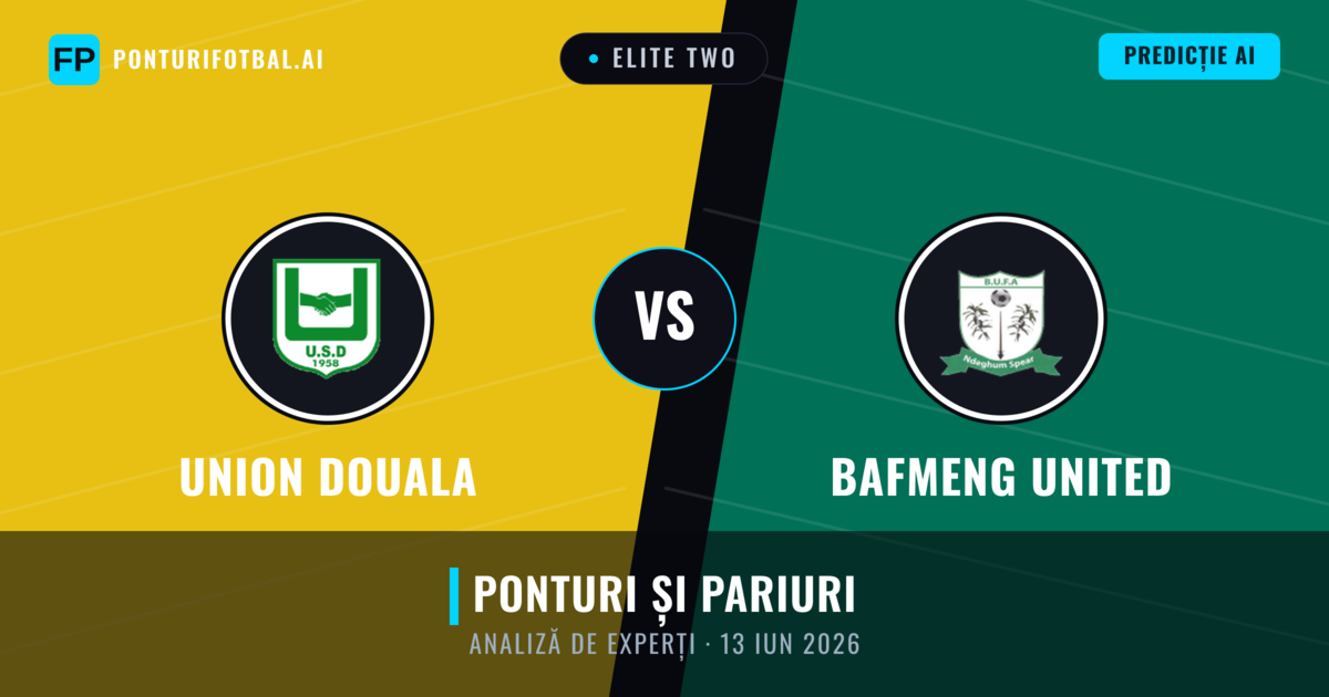 Union Douala vs Bafmeng United — pronostic și avancronică meci