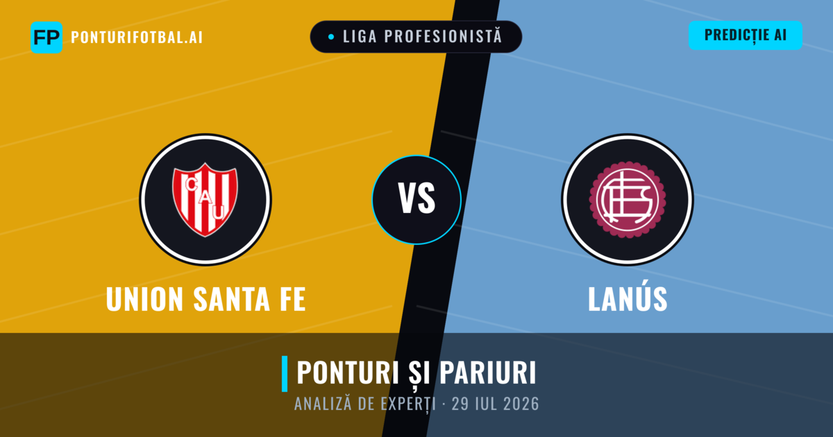 Union Santa Fe vs Lanús — pronostic și avancronică meci