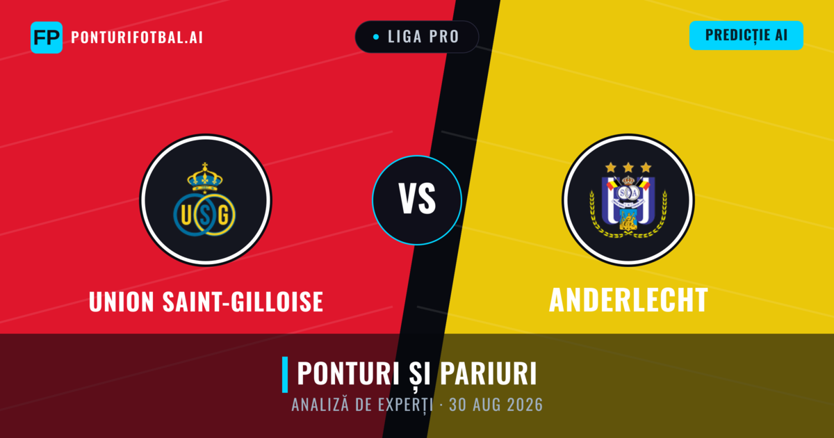 Union Saint-Gilloise vs Anderlecht — pronostic și avancronică meci