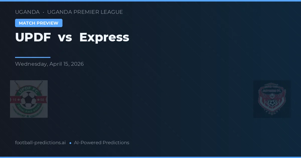 UPDF vs Express — pronostic și avancronică meci