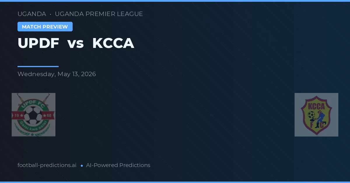 UPDF vs KCCA — pronostic și avancronică meci