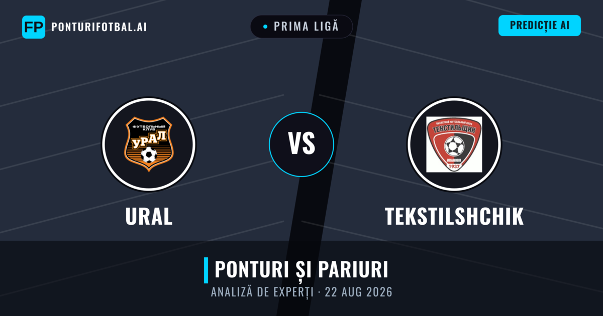 Ural vs Tekstilshchik — pronostic și avancronică meci