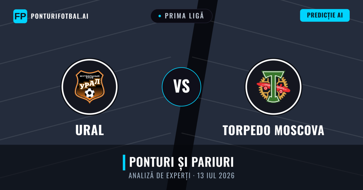 Ural vs Torpedo Moscova — pronostic și avancronică meci