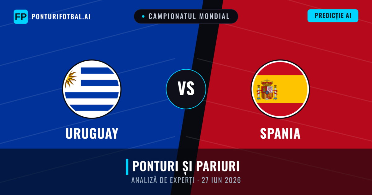 Uruguay vs Spania — pronostic și avancronică meci