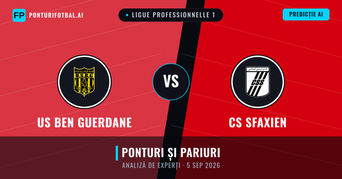 US Ben Guerdane vs CS Sfaxien — pronostic și avancronică meci
