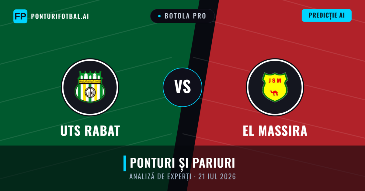 UTS Rabat vs El Massira — pronostic și avancronică meci