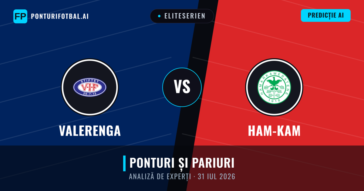 Valerenga vs Ham-Kam — pronostic și avancronică meci