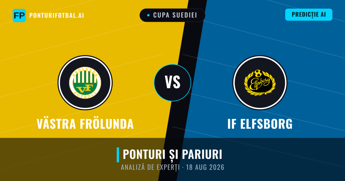 Västra Frölunda vs IF Elfsborg — pronostic și avancronică meci