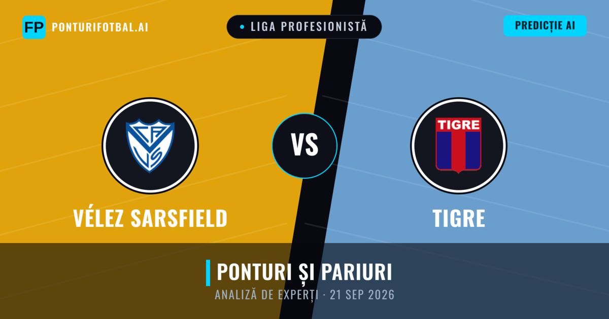 Vélez Sarsfield vs Tigre — pronostic și avancronică meci