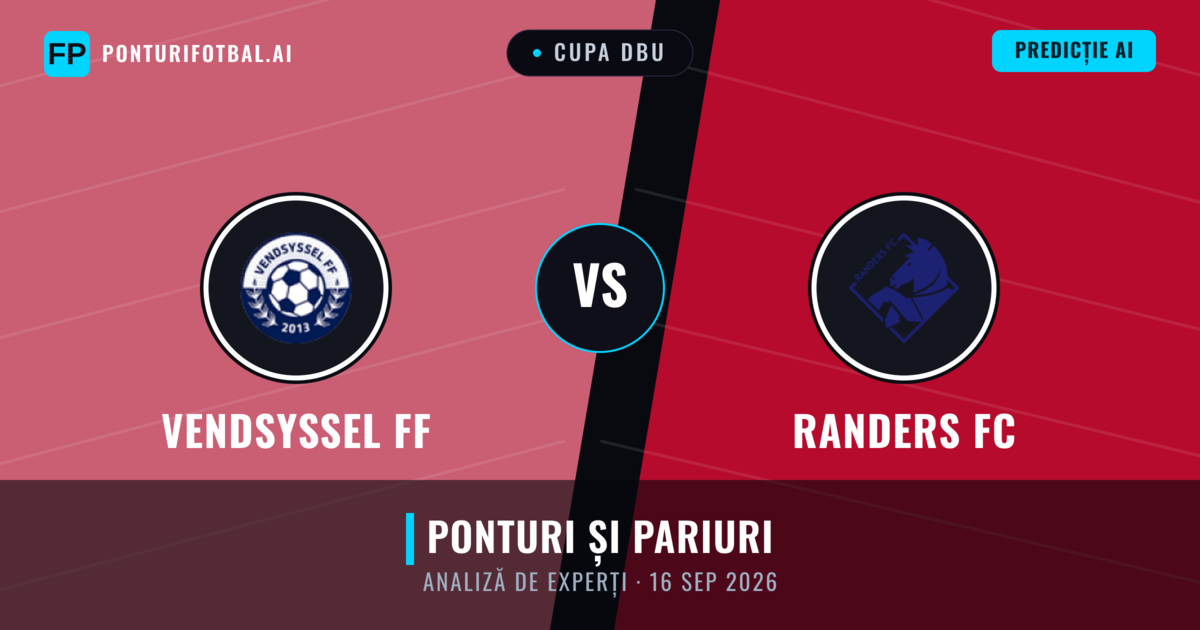 Vendsyssel FF vs Randers FC — pronostic și avancronică meci