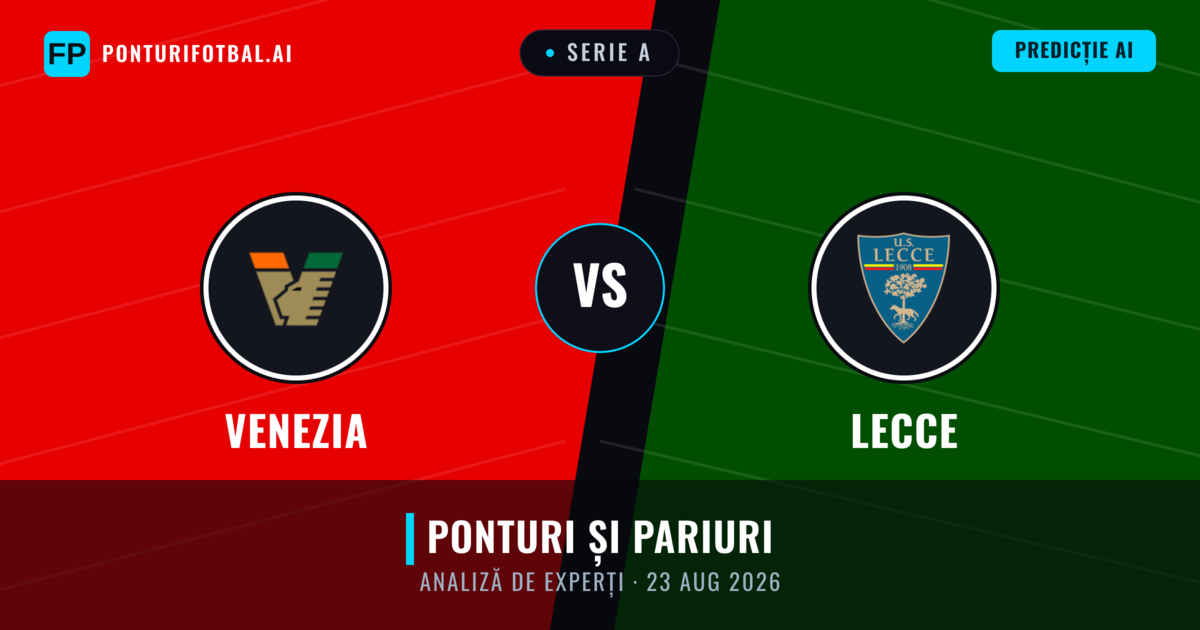 Venezia vs Lecce — pronostic și avancronică meci