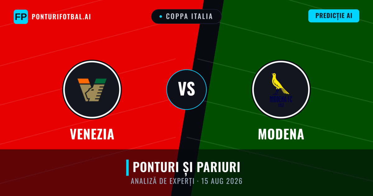 Venezia vs Modena — pronostic și avancronică meci