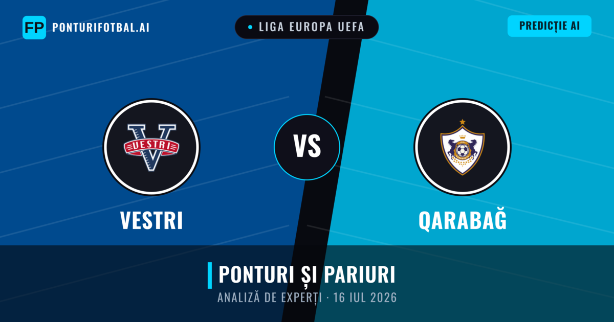 Vestri vs Qarabağ — pronostic și avancronică meci