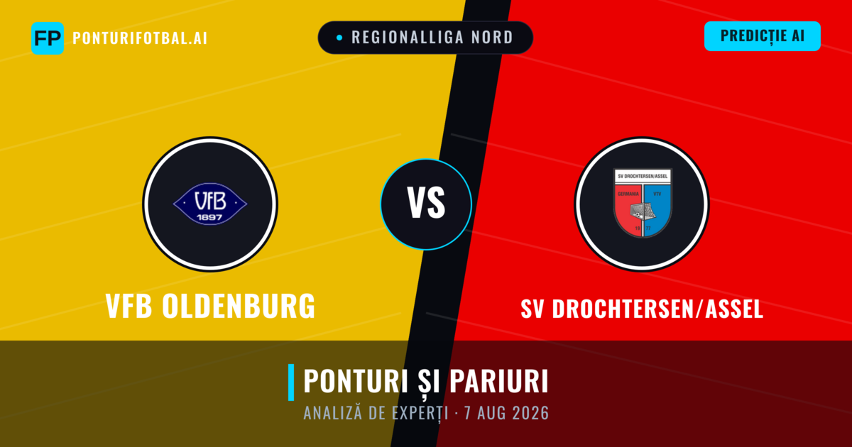 VfB Oldenburg vs SV Drochtersen/Assel — pronostic și avancronică meci