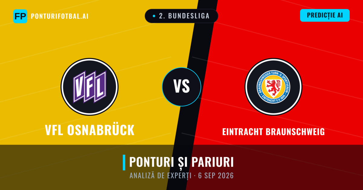 VfL Osnabrück vs Eintracht Braunschweig — pronostic și avancronică meci