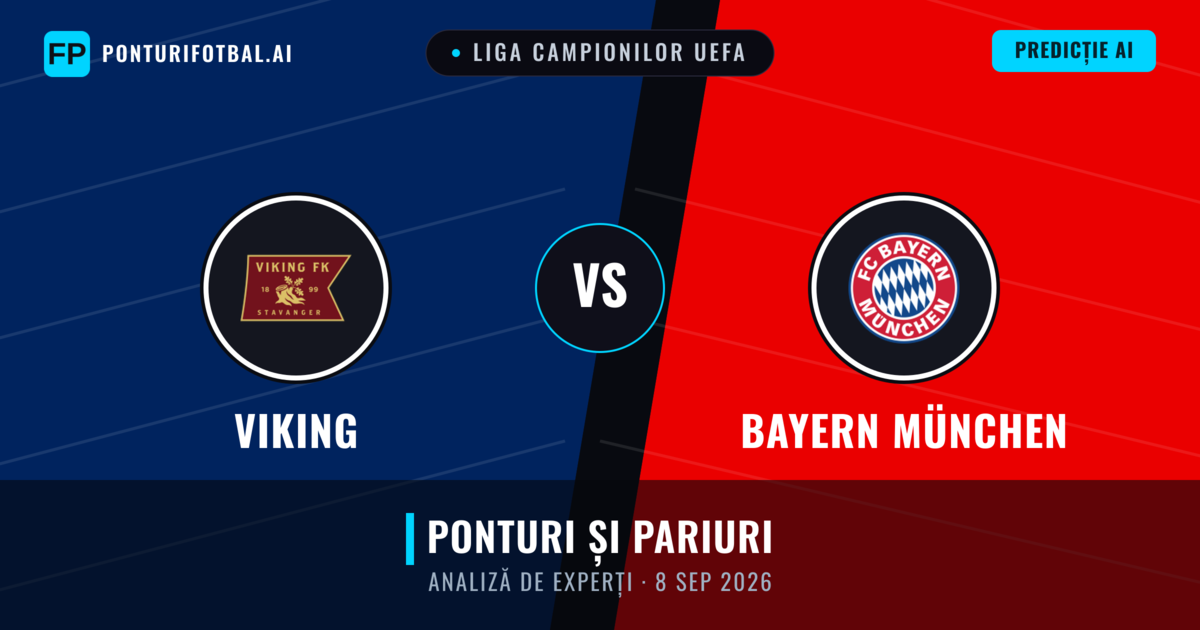 Viking vs Bayern München — pronostic și avancronică meci