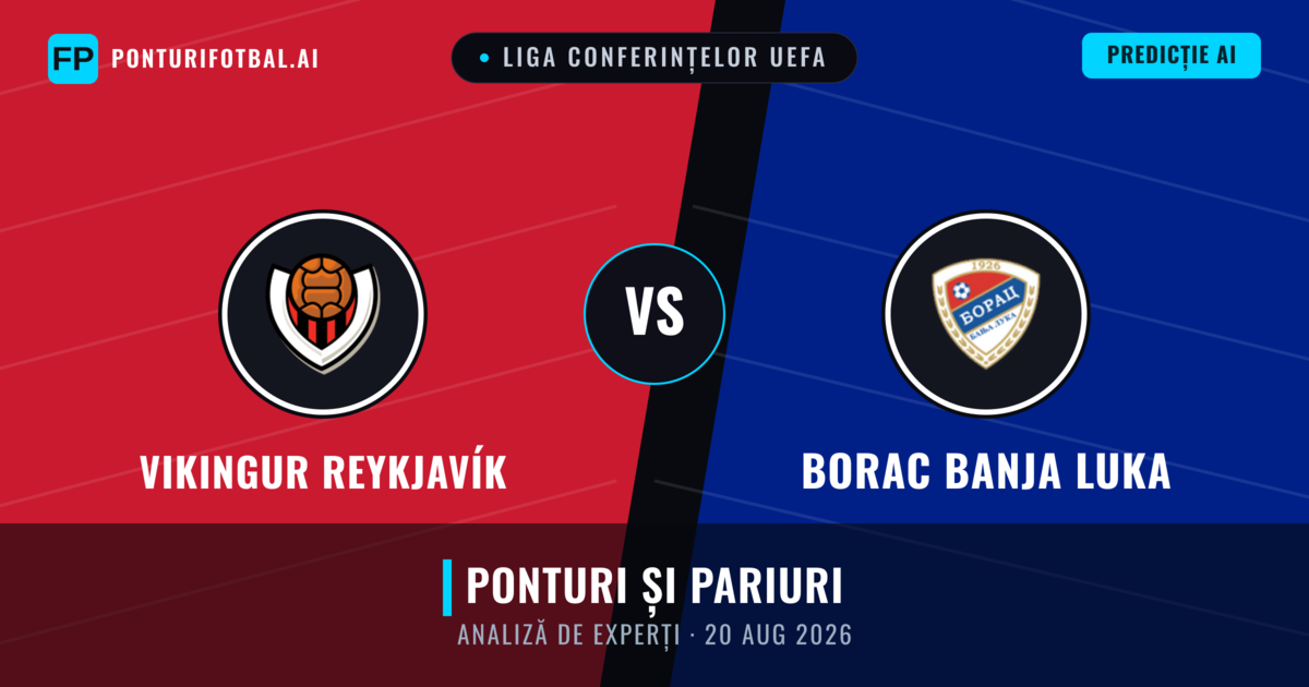 Vikingur Reykjavík vs Borac Banja Luka — pronostic și avancronică meci