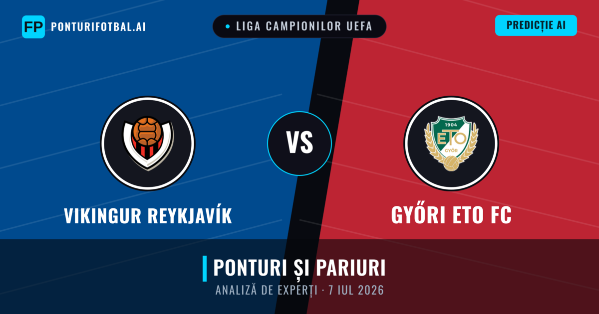 Vikingur Reykjavík vs Győri ETO FC — pronostic și avancronică meci