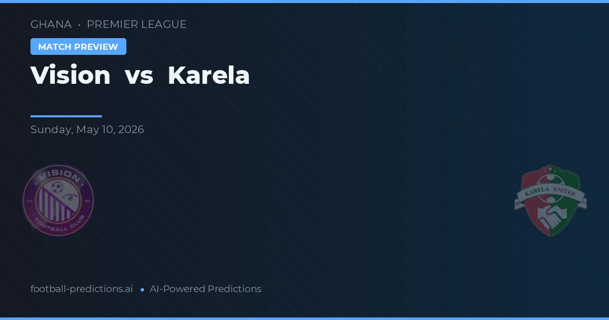 Viziunea vs Karela — pronostic și avancronică meci