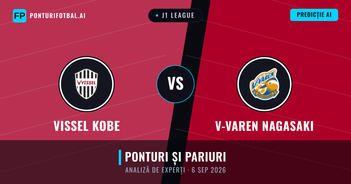 Vissel Kobe vs V-varen Nagasaki — pronostic și avancronică meci