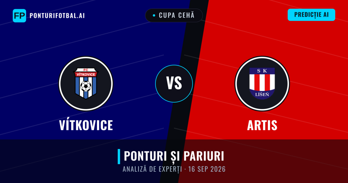 Vítkovice vs Artis — pronostic și avancronică meci