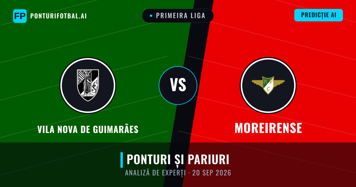 Vila Nova de Guimarães vs Moreirense — pronostic și avancronică meci