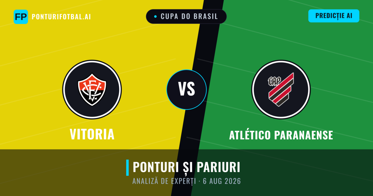 Vitoria vs Atlético Paranaense — pronostic și avancronică meci