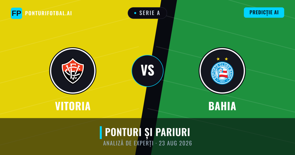 Vitoria vs Bahia — pronostic și avancronică meci