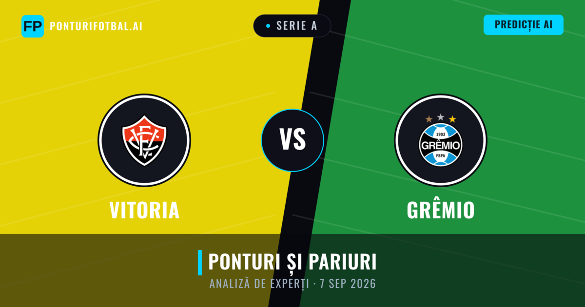 Vitoria vs Grêmio — pronostic și avancronică meci