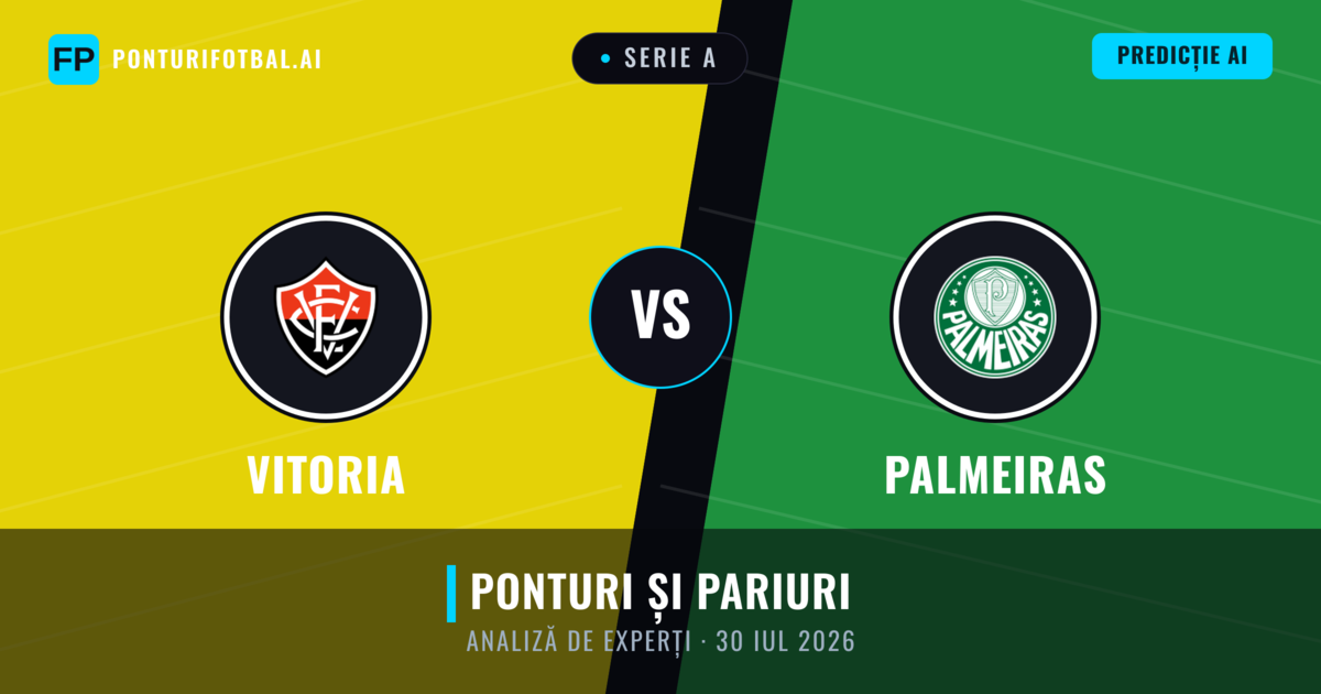 Vitoria vs Palmeiras — pronostic și avancronică meci