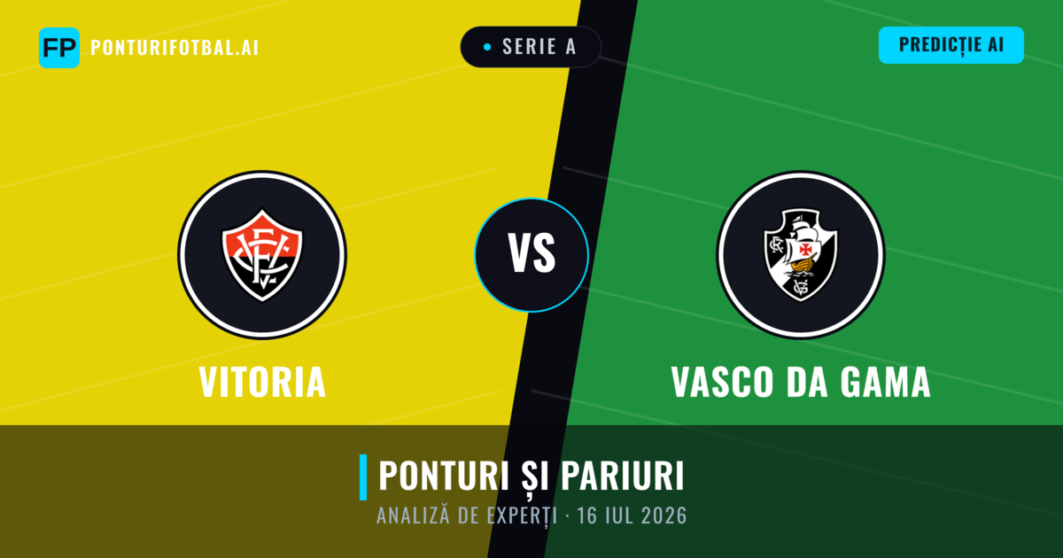 Vitoria vs Vasco da Gama — pronostic și avancronică meci
