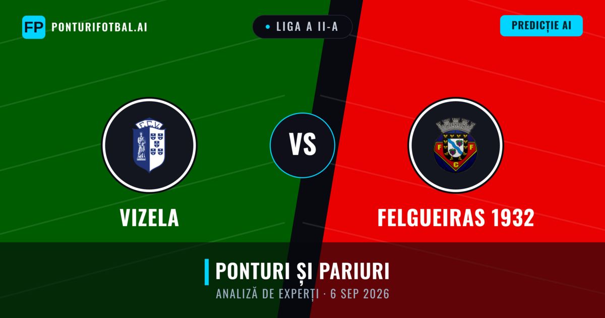 Vizela vs Felgueiras 1932 — pronostic și avancronică meci