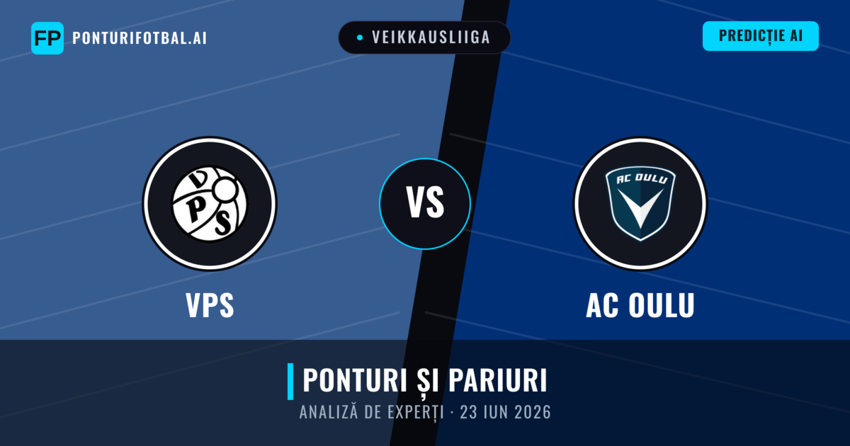 VPS vs AC Oulu — pronostic și avancronică meci